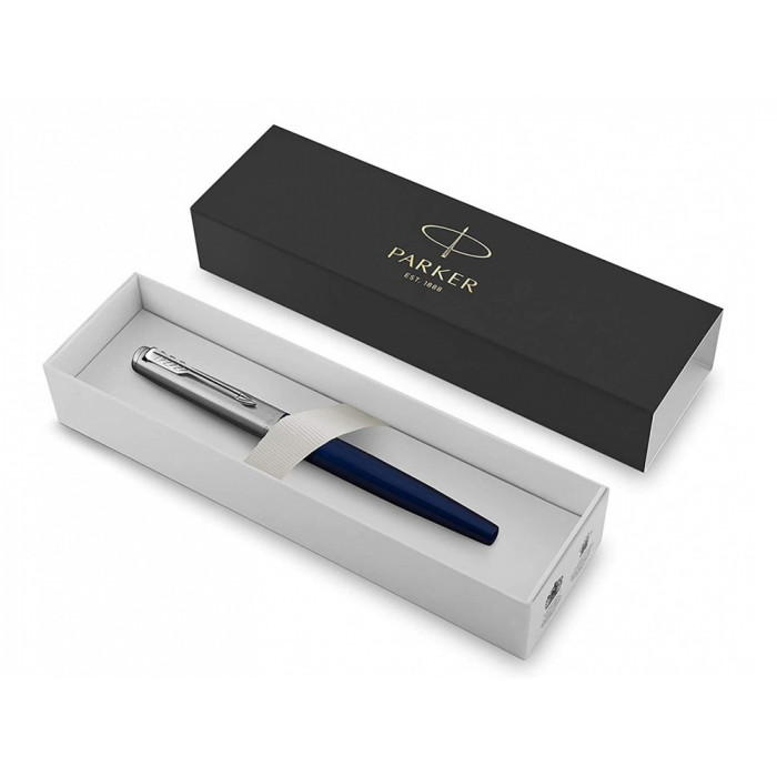 Перьевая ручка Parker Jotter Royal Blue CT, MBlue