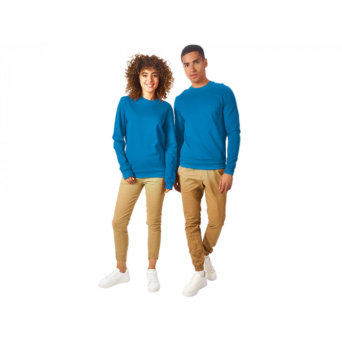 Свитшот Motion унисекс с начесом, голубой