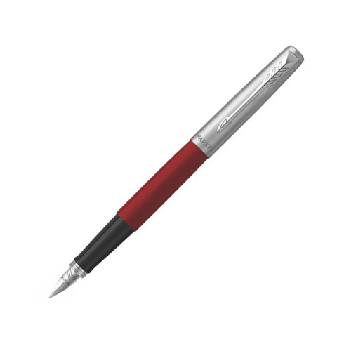 Перьевая ручка Parker Jotter, цвет ORIGINALS RED CT, цвет чернил синий/черный, толщина линии M, В БЛИСТЕРЕ