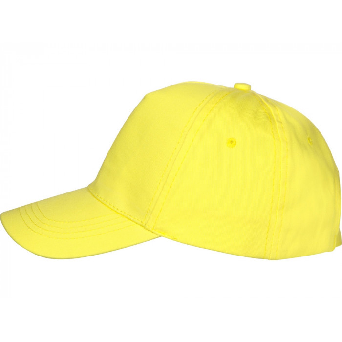 Бейсболка Мемфис 230 5-панельная, yellow