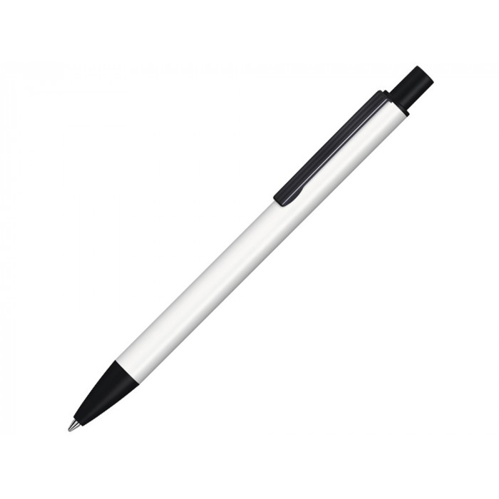 Ручка шариковая металлическая Groove M, белый