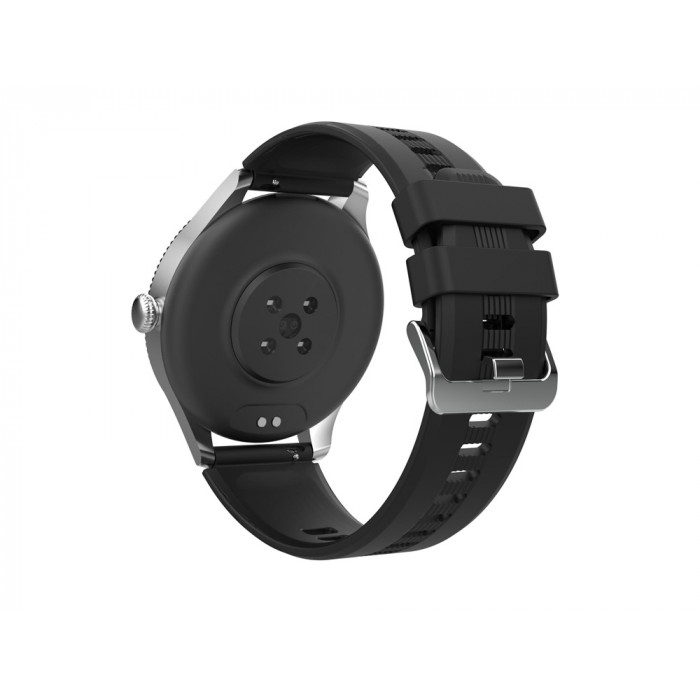 Умные часы HIPER IoT Watch GTR, черный/голубой