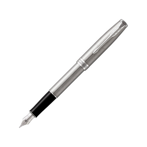 Перьевая ручка Parker Sonnet , Stainless Steel CT, перо: F, цвет чернил: black, в подарочной упаковке