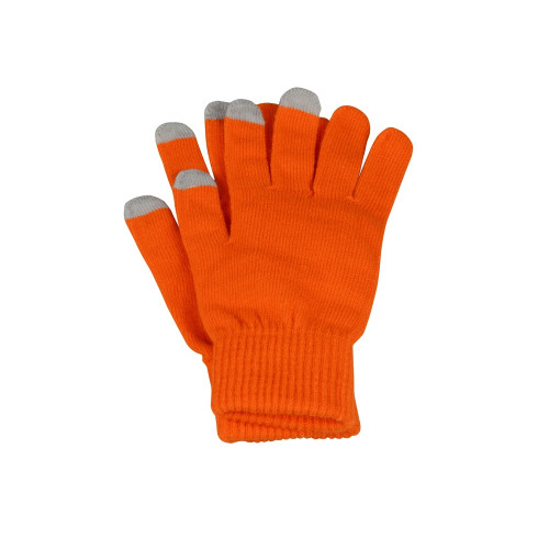 Перчатки для сенсорного экрана Сет, S/M, оранжевый