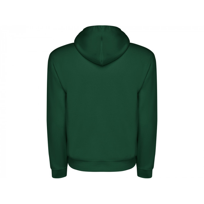Толстовка с капюшоном Capucha мужская, бутылочный зеленый