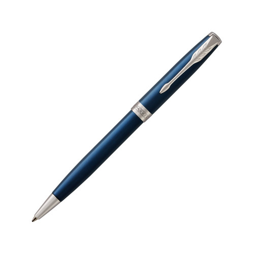 Ручка шариковая Parker Sonnet Core Subtle Blue CT, синий/серебристый