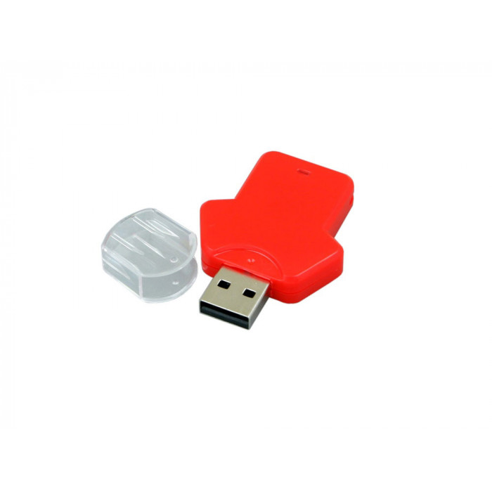 Флешка 3.0 в виде футболки, 64 Гб, красный