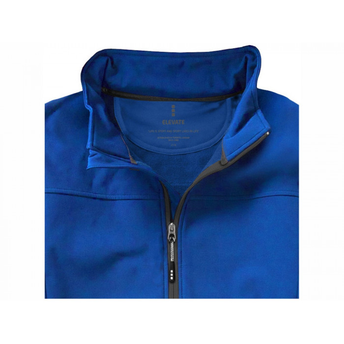 Куртка софтшел Langley мужская, синий