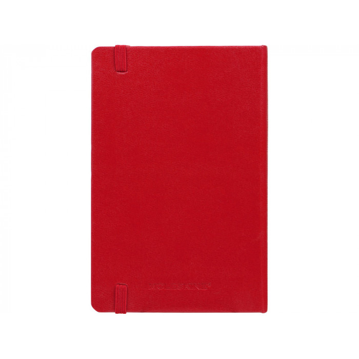 Ежедневник Moleskine Classic (2022), Pocket (9х14), красный, твердая обложка