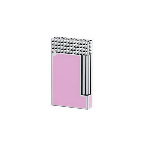 Зажигалка LigneD. S.T.Dupont, розовый/серебристый