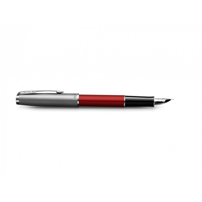 Перьевая ручка Parker Sonnet Entry Point Red Steel CT, перо: F, цвет чернил: black, в подарочной упаковке