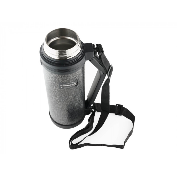 Термос из нерж. стали тм ThermoCafe HAMMP-1800-HT, 1.8L, серый