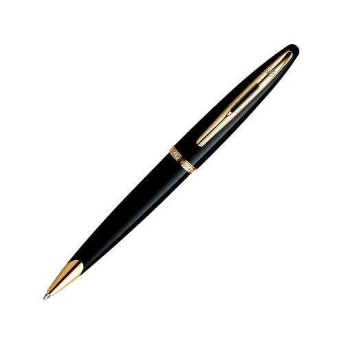 Шариковая ручка Waterman Carene, цвет: Black GT, стержень: Mblue