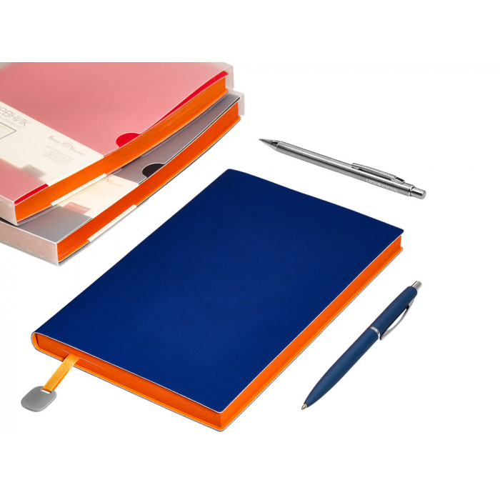 Ежедневник А5 недатированный Mercury, синий