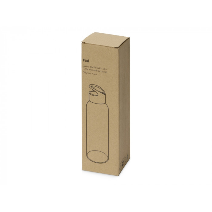 Стеклянная бутылка  Fial, 500 мл, белый