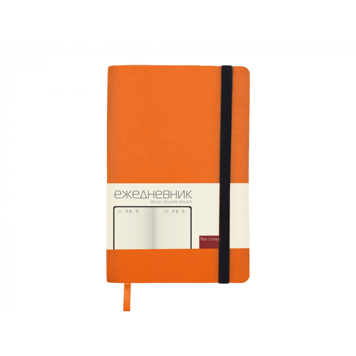 Ежедневник недатированный А5 Vincent new, оранжевый