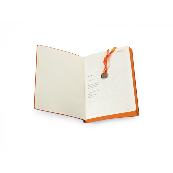 Ежедневник А5 недатированный Mercury, оранжевый