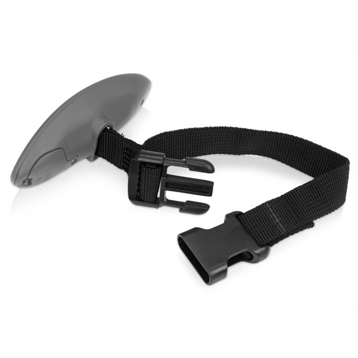 Багажные весы с покрытием soft touch Gravity, серый Багажные весы с покрытием soft touch Gravity, серый