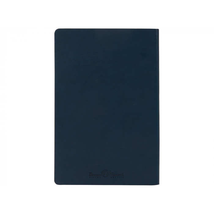 Ежедневник А5 недатированный Megapolis Velvet Flex, темно-синий
