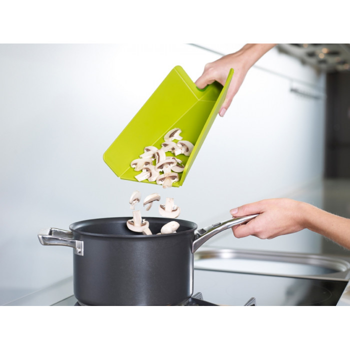 Доска разделочная Chop2Pot™ Plus средняя, зеленый Доска разделочная Chop2Pot™ Plus средняя, зеленый