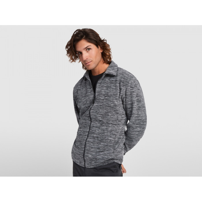 Куртка флисовая Artic, мужская, черный меланж