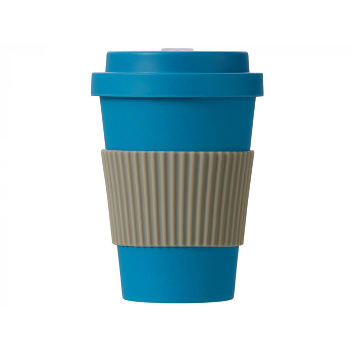 Термокружка Muffin из натуральных волокон, голубой