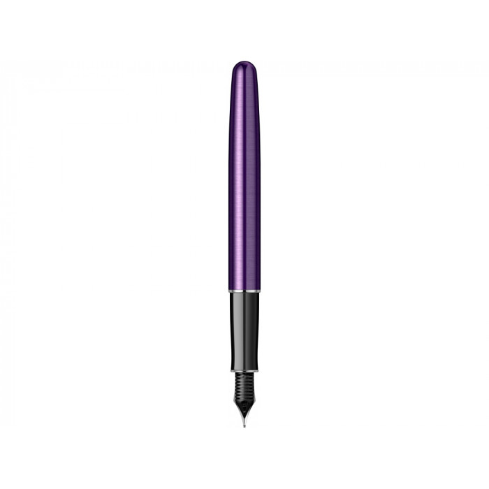 Перьевая ручка Parker Sonnet Essentials Violet SB Steel CT, перо: F, цвет чернил black, в подарочной упаковке.