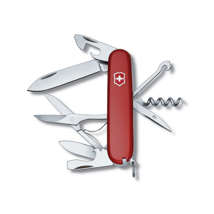 Нож перочинный VICTORINOX Climber, 91 мм, 14 функций, красный