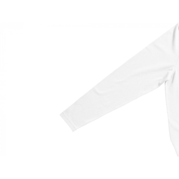 Ponoka мужская футболка из органического хлопка, длинный рукав, белый