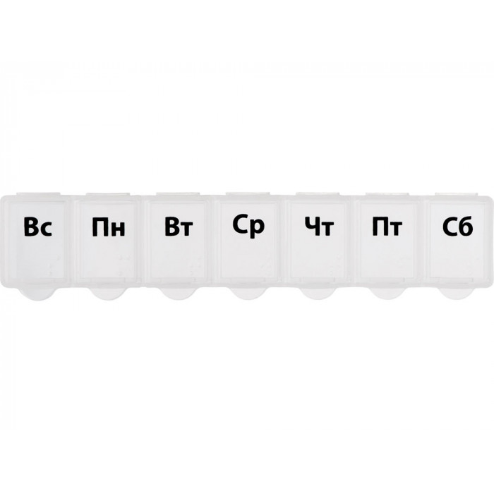 Футляр для мелочей One week, прозрачный