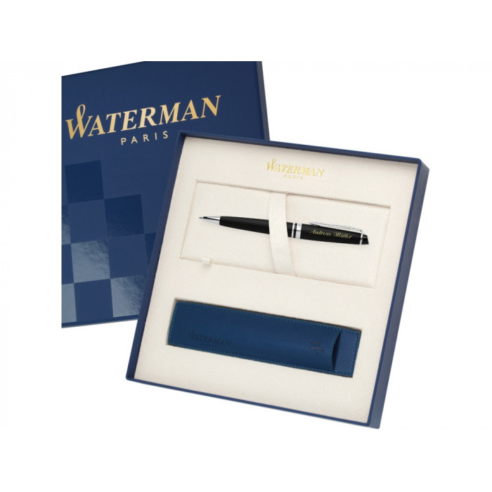 Шариковая ручка Waterman Expert 3, цвет: MattBlack CT