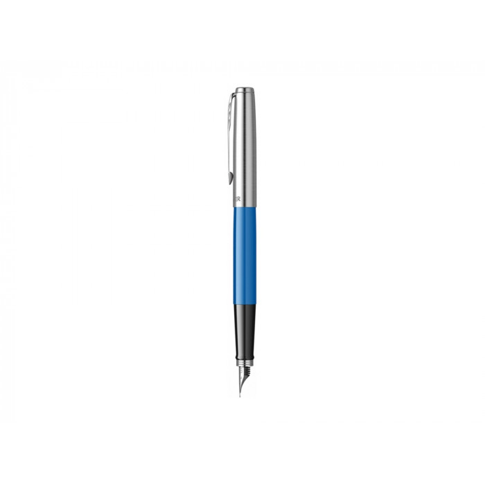 Ручка перьевая Parker Jotter Originals Blue Chrom CT, перо: F, цвет чернил: blue, в подарочной упаковке