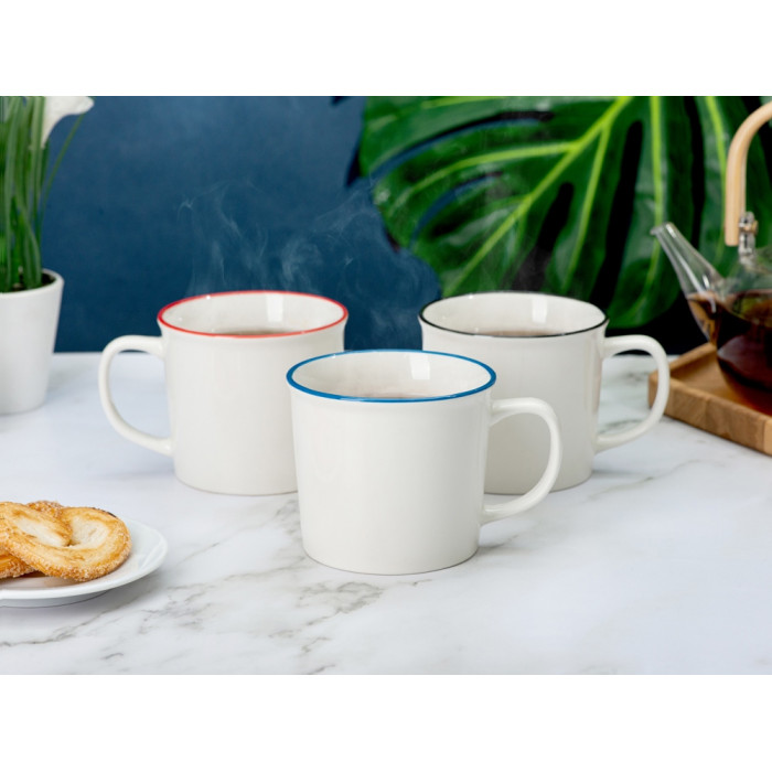 Кружка Nancy Line, белый/черный