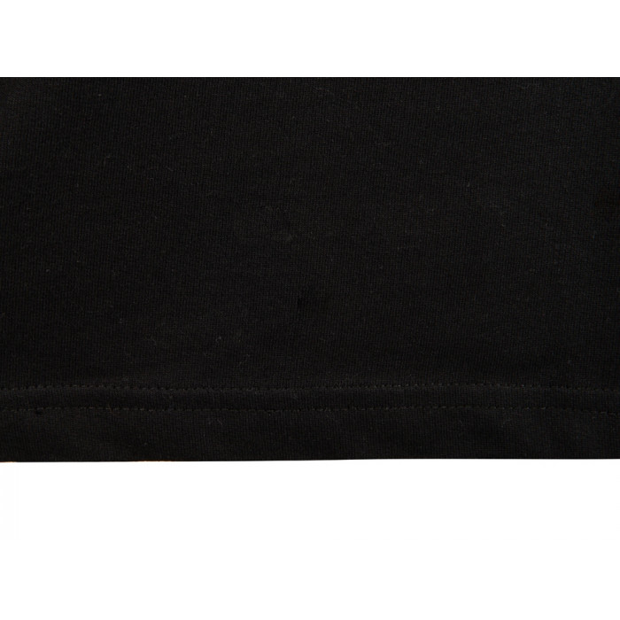 Футболка из френч терри Warsaw унисекс 220гр, черный