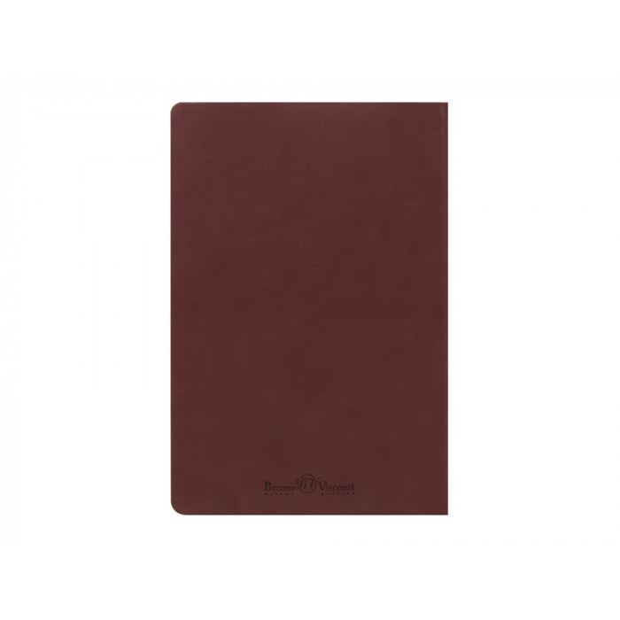 Ежедневник А5 недатированный Megapolis Velvet Flex, бордовый