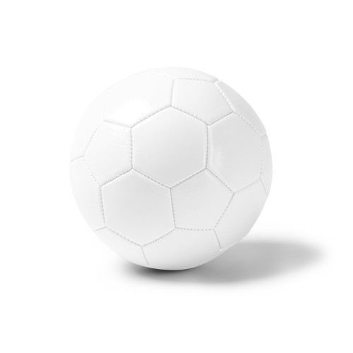 Футбольный мяч FABIO 2-го размера из искусственной кожи, белый .