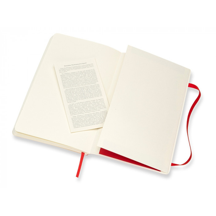 Записная книжка Moleskine Classic Soft (нелинованный), Large (13х21см), красный Записная книжка Moleskine Classic Soft (нелинованный), Large (13х21см), красный