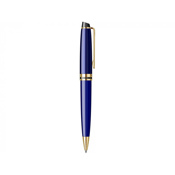 Шариковая ручка Waterman Expert Blue Lacquer GT, цвет чернил: синий М