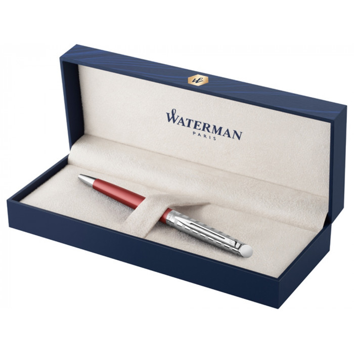 Шариковая ручка Waterman Hemisphere French riviera Deluxe RED CLUB в подарочной коробке