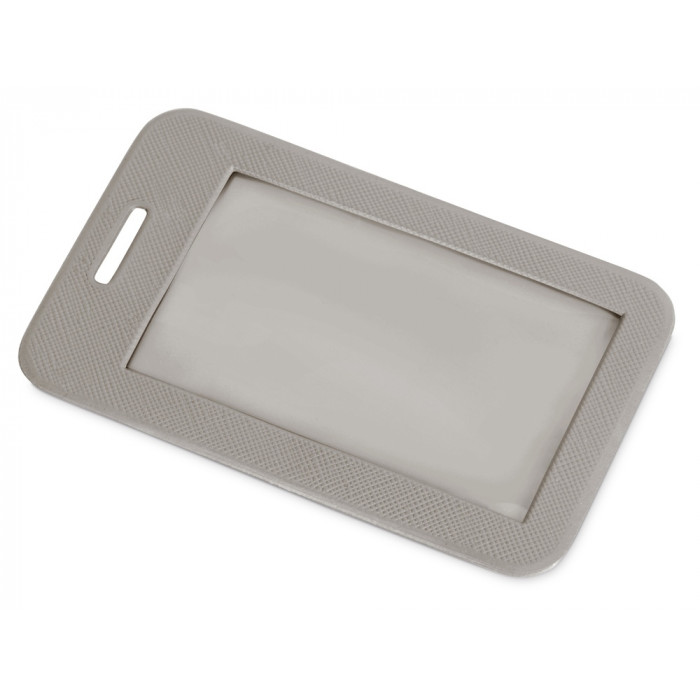 Чехол для пропуска Weekend из ПВХ, серый