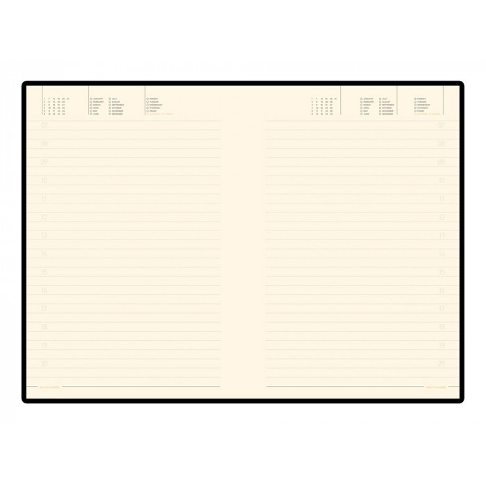 Ежедневник А5 недатированный Megapolis Flex, темно-зеленый (Р)