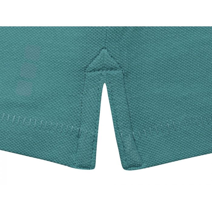 Calgary женская футболка-поло с коротким рукавом, аква