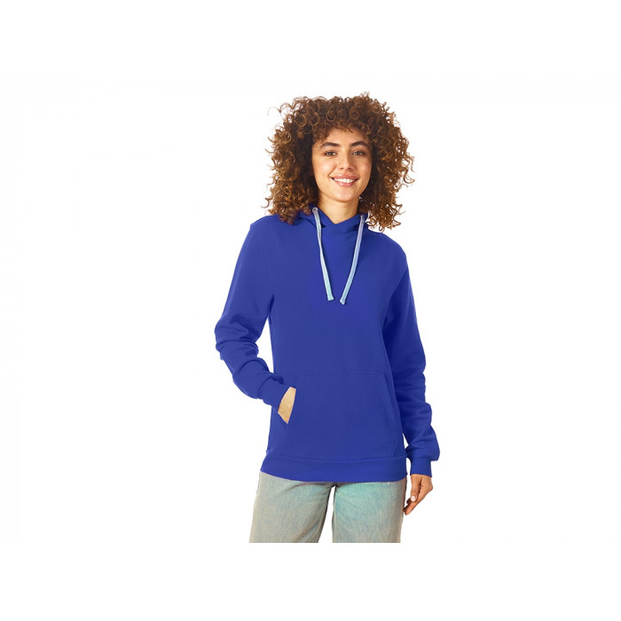 Толстовка унисекс Stream с капюшоном, классический синий