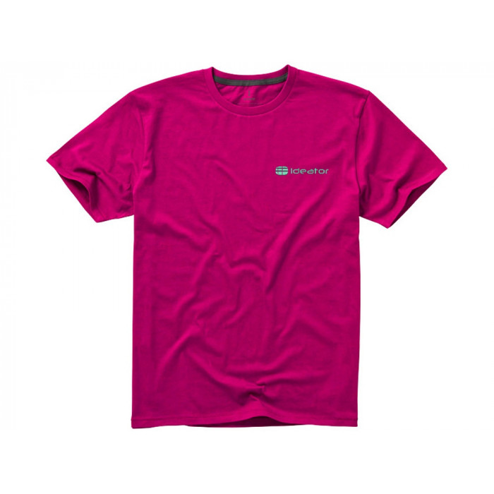 Nanaimo мужская футболка с коротким рукавом, розовый