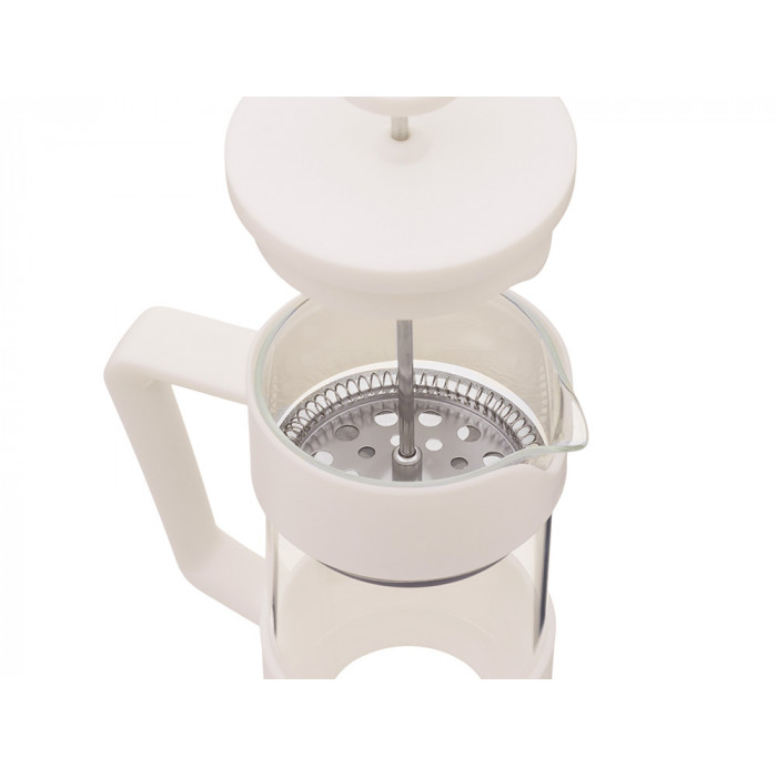 Пластиковый френч-пресс Intense, 600мл, белый