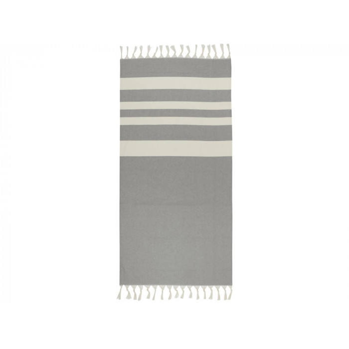 Anders полотенце для хаммама 147 x 75,5 см - сплошной черный