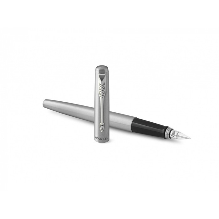 Перьевая ручка Parker Jotter Stainless Steel CT, Mblue