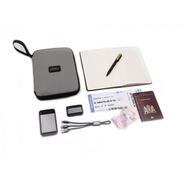 Тревел-органайзер, серый