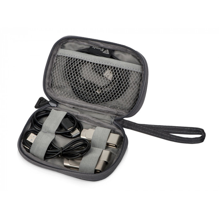 Органайзер для проводов Keep Organized S, темно-серый (140*100*25)