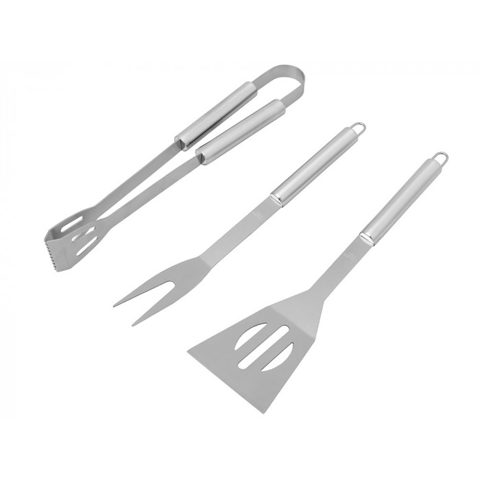 Набор для барбекю в кейсе: лопатка, щипцы, вилка Salvy